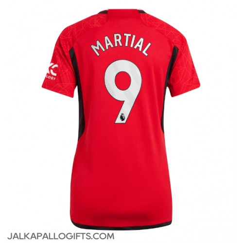 Manchester United Anthony Martial #9 Kotipaita Naiset 2023-24 Lyhythihainen